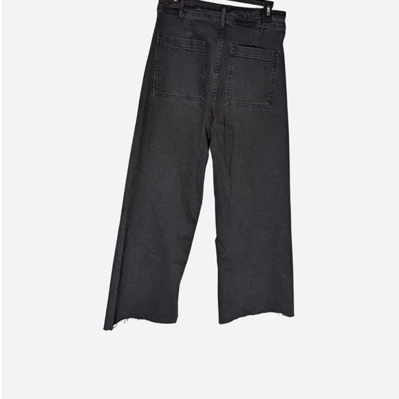 Pre-owned Black Wide-Leg Jeans - Picture 2 of 8